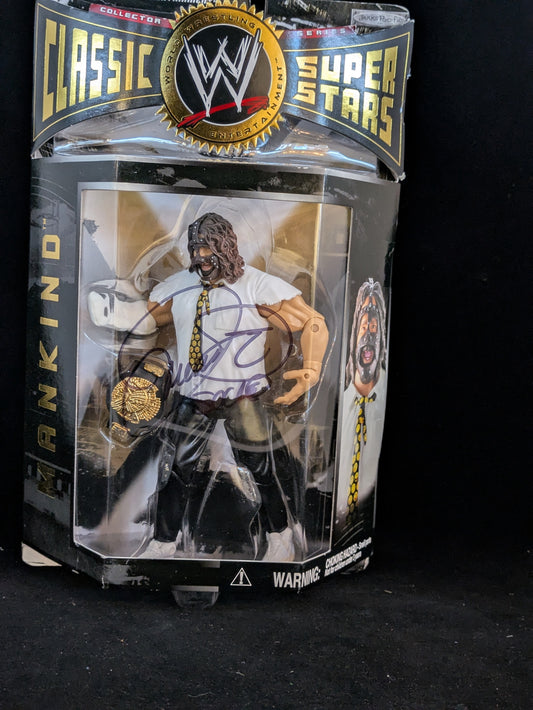 Mankind - Classic Super Stars - Autographed