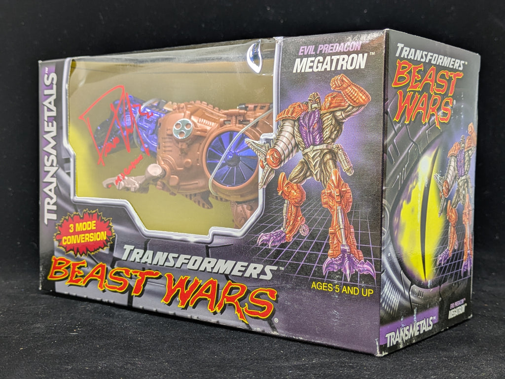Megatron - Transformers Beast Wars - Signed by David Kaye