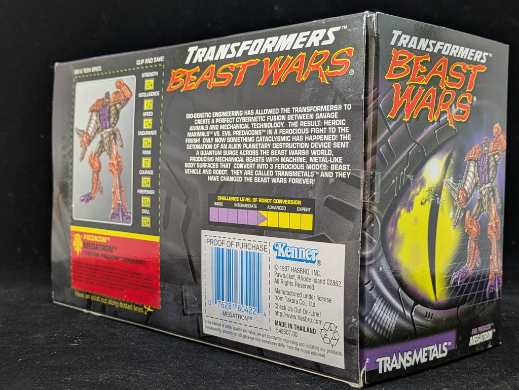 Megatron - Transformers Beast Wars - Signed by David Kaye