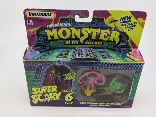 The Original Monster in My Pocket - Super Scary 6 Pack -