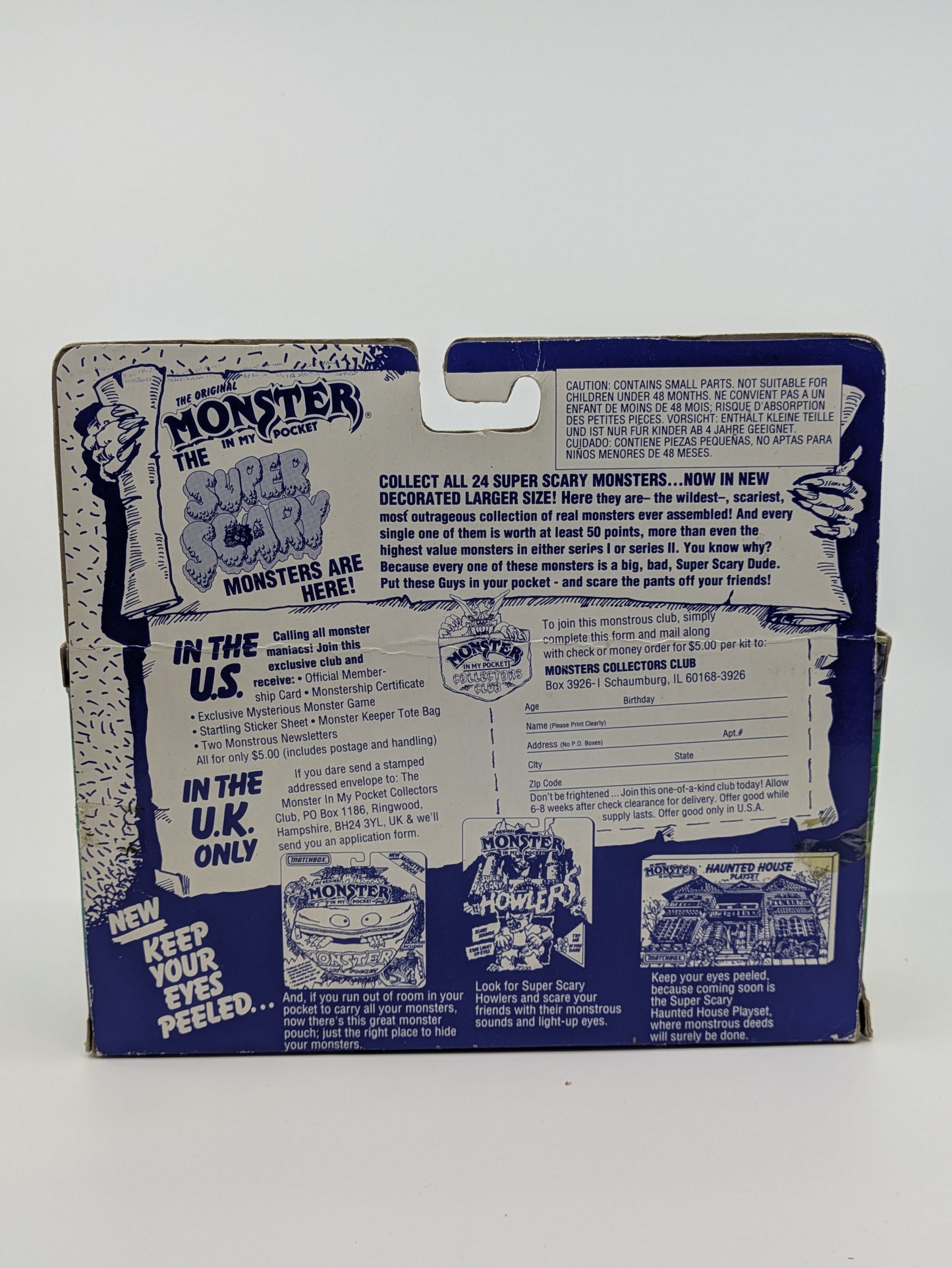 The Original Monster in My Pocket - Super Scary 6 Pack -