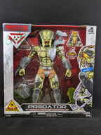 Predator 12 " Posable Battle Action Figure - Lanard - Autographed by Carey Jones