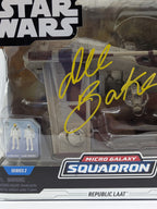 Republic Laat - Micro Galaxy Squadron - Signed by Dee Baker