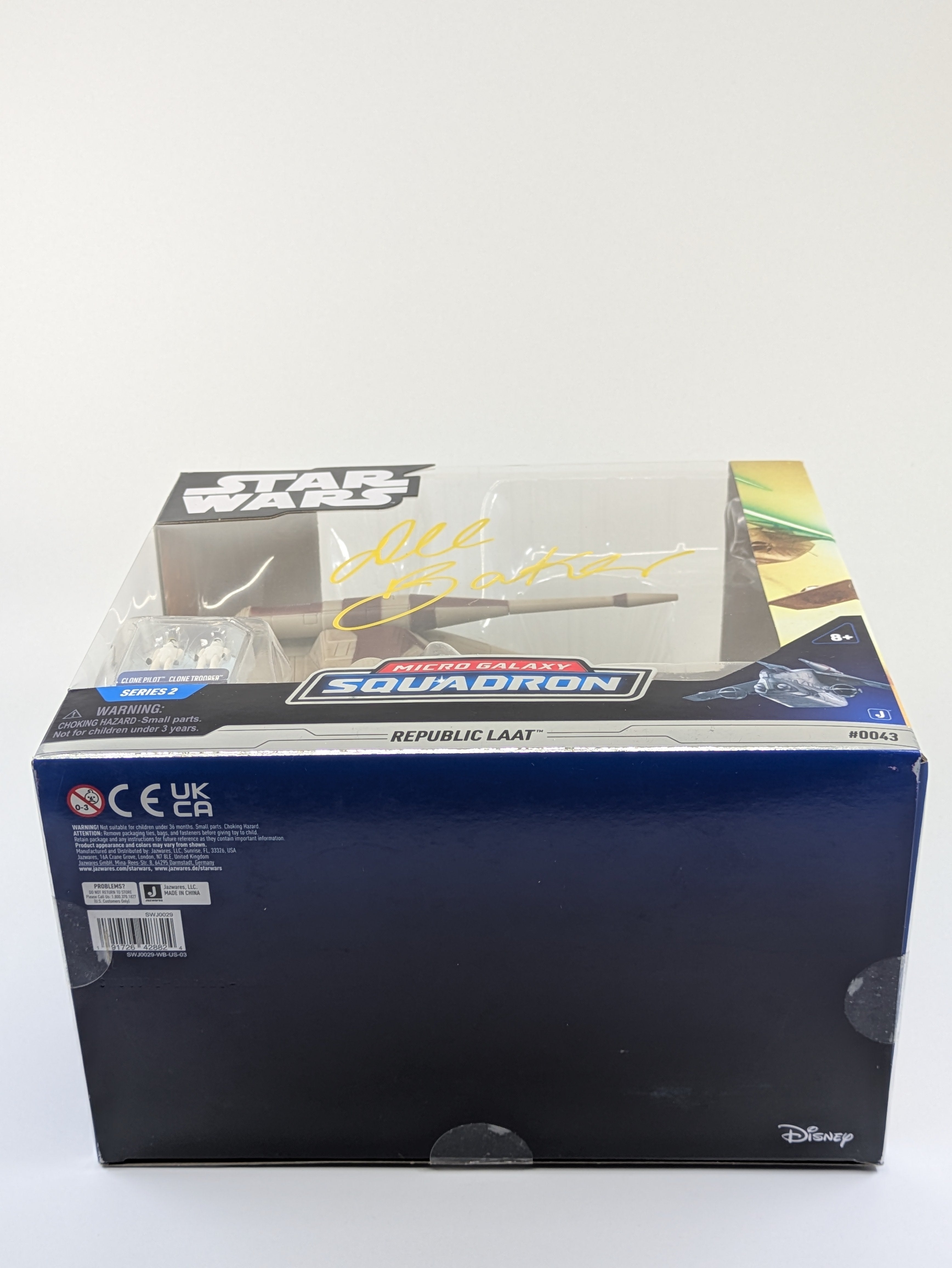 Republic Laat - Micro Galaxy Squadron - Signed by Dee Baker