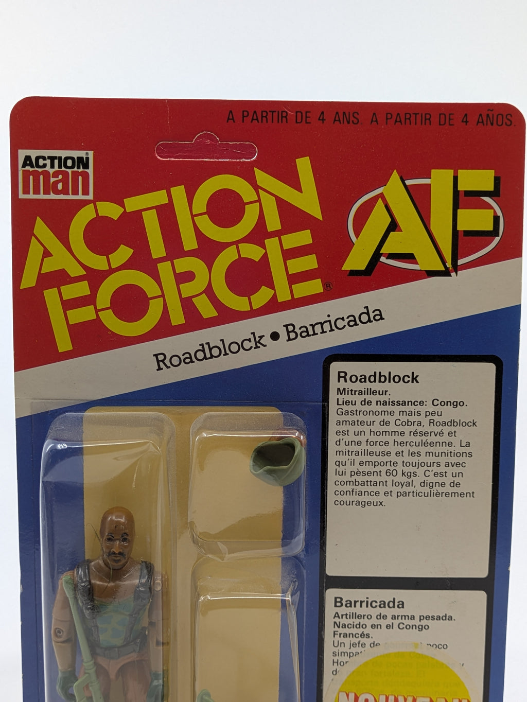 Roadblock - Action Force - Unpunched - French