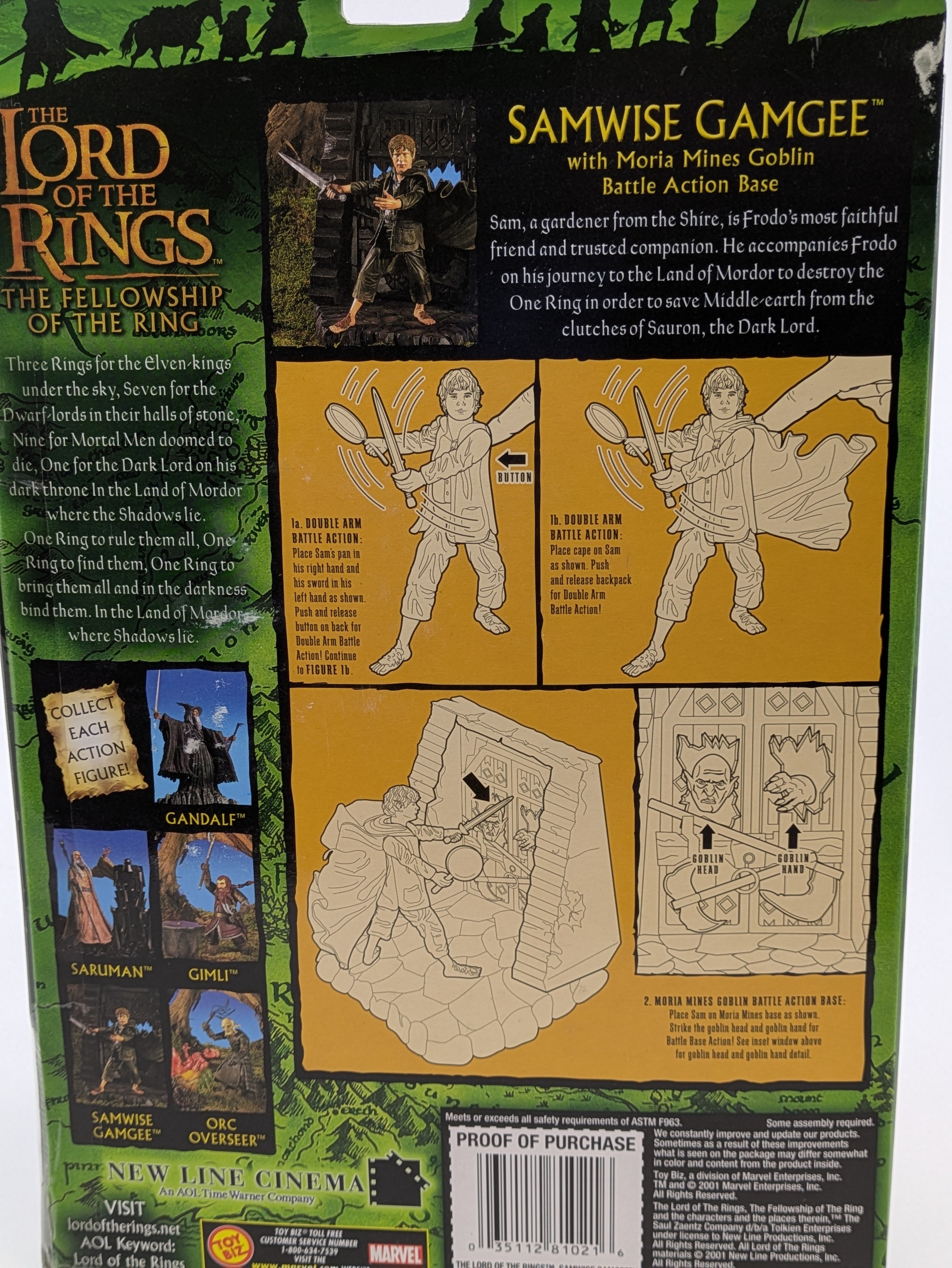 Samwise Gamgee - Signed By Sean Astin