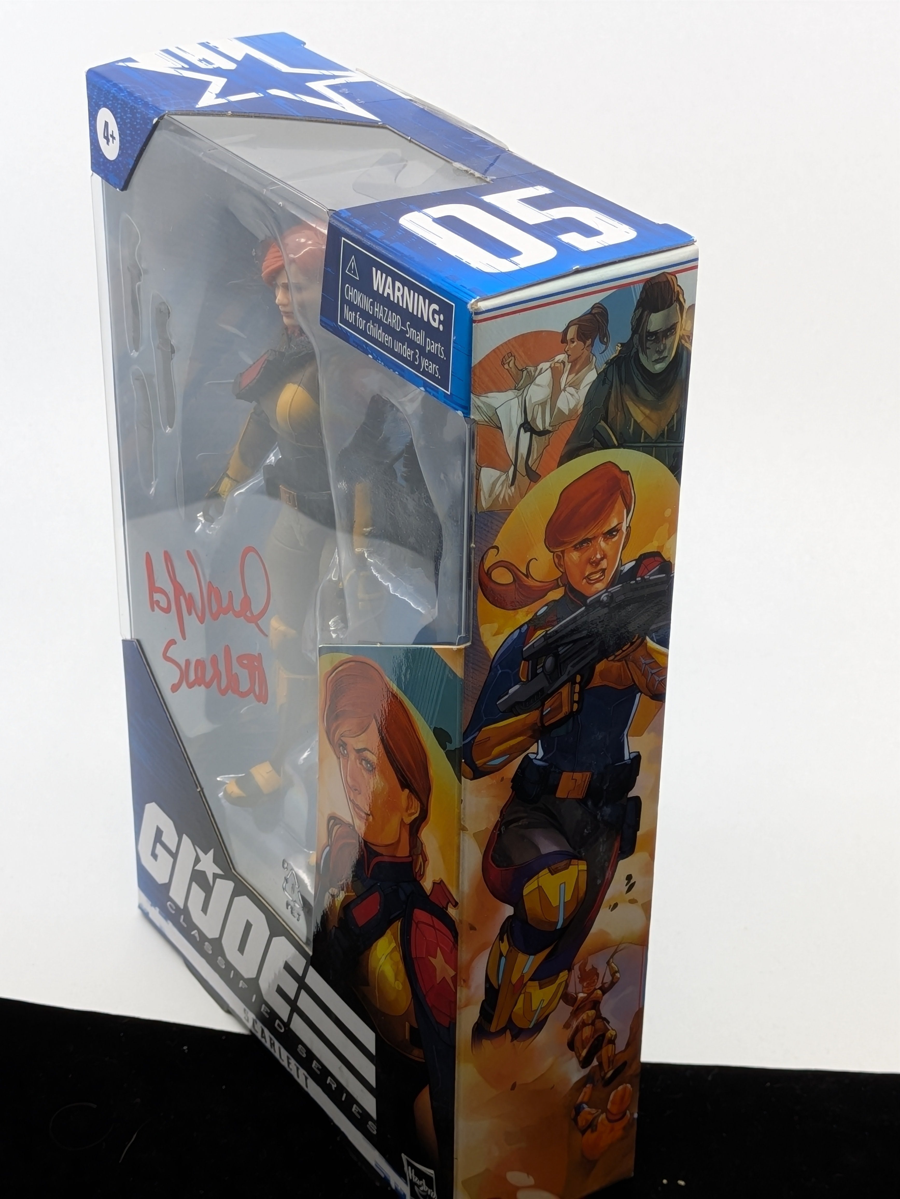 Scarlett- GI Joe Classified Series - Signed by BJ Ward