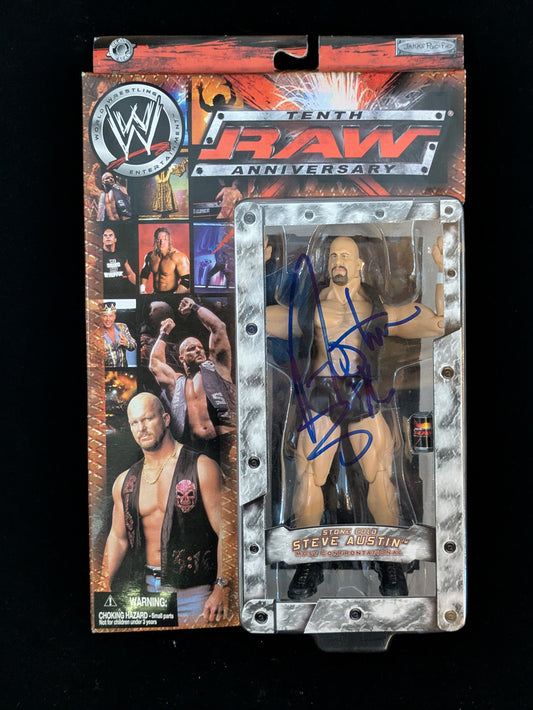 Stone Cold Steve Austin - Tenth Anniversary RAW - Autographed