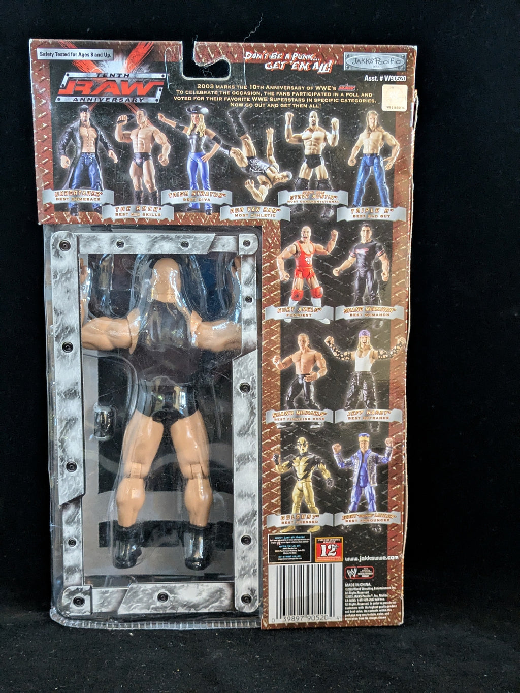 Stone Cold Steve Austin - Tenth Anniversary RAW - Autographed