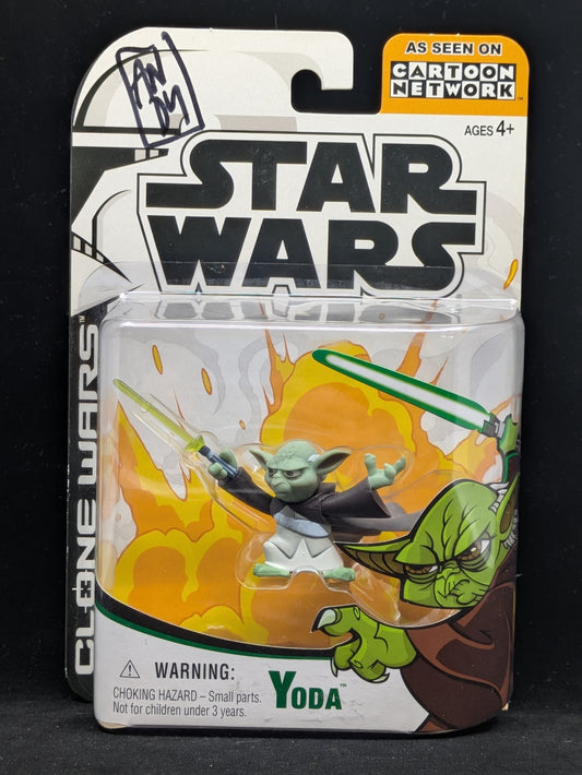 Yoda - Cartoon Network - Autographed by Andy Suriano
