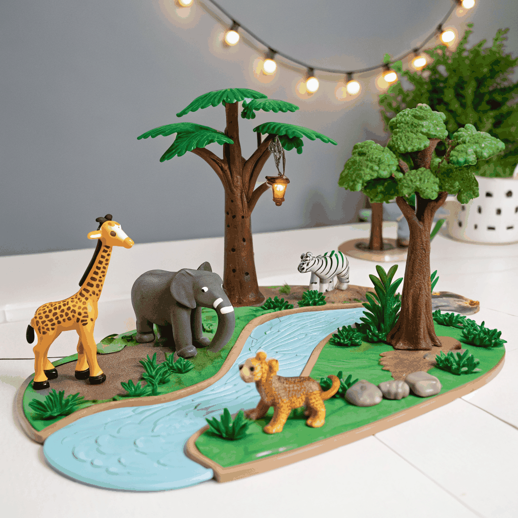 Jungle Explorer Playset – Bright Safari Adventure